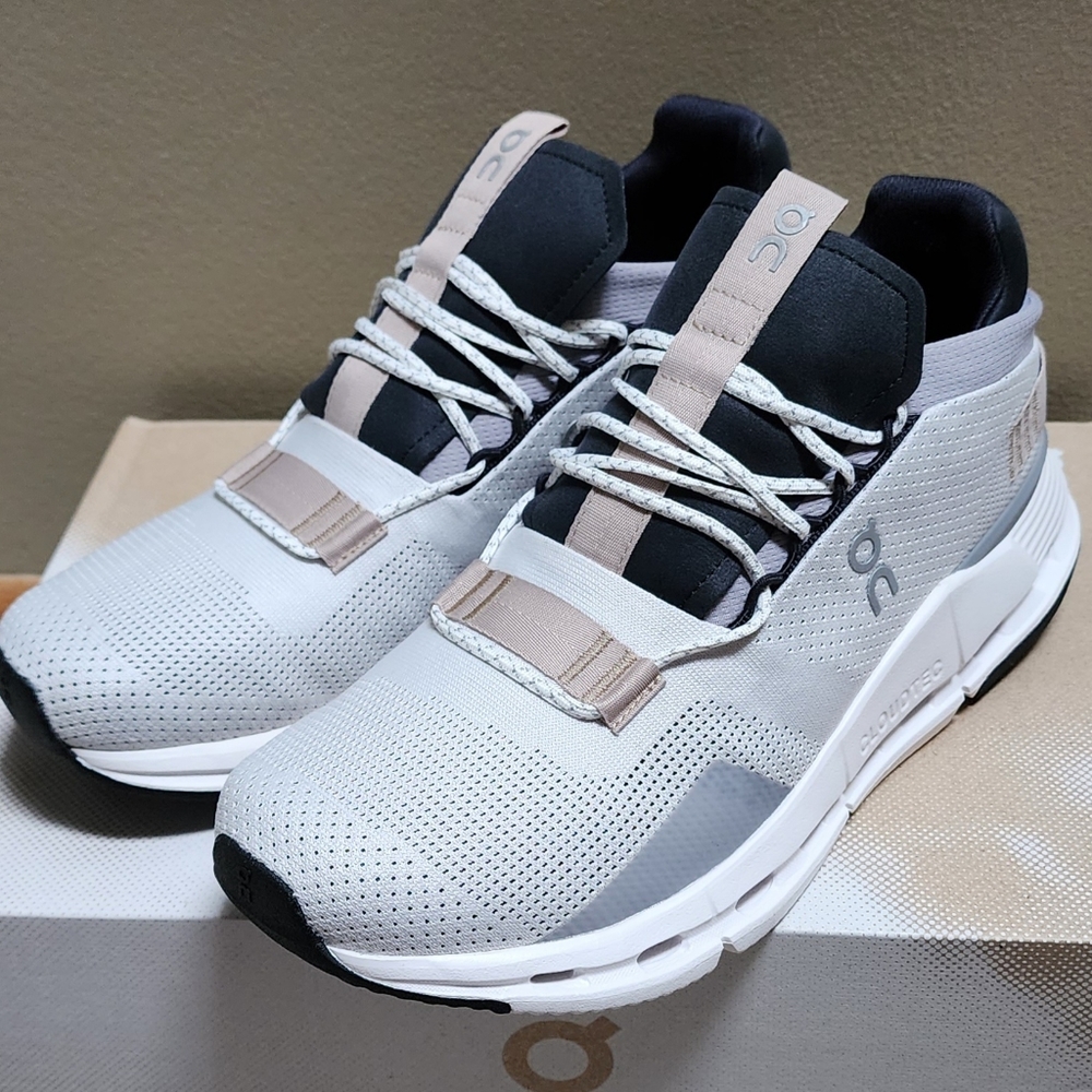 On Cloudnova, women's 10 NEW